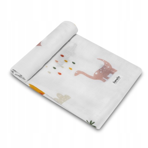 Zestaw 3 pieluszek dla dziecka Lionelo Bamboo Box - DINO