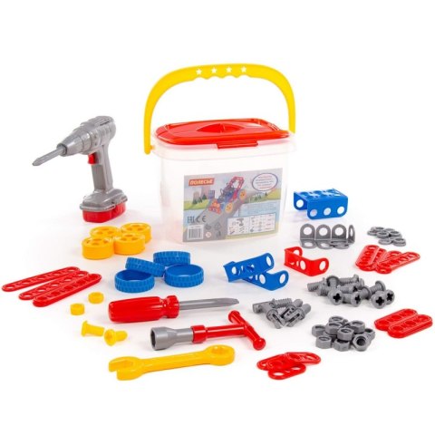 Zestaw narzędzi z akcesoriami Wynalazca 91 elementów