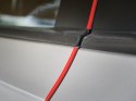 Profil osłona odbojnik krawędzi drzwi auta rantu 10m czerwony