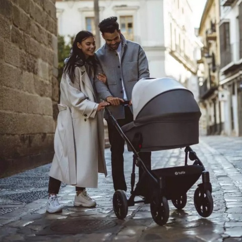 SKY 2w1 Tutis wielofunkcyjny wózek dziecięcy, waga 10,5 kg - 103 Dark Grey