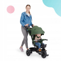 KinderKraft SPINSTEP Składany rowerek trójkołowy 5w1 - Mauvelous Pink