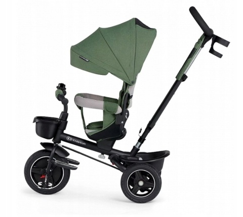 KinderKraft SPINSTEP Składany rowerek trójkołowy 5w1 - Pastel Green