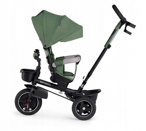 KinderKraft SPINSTEP Składany rowerek trójkołowy 5w1 - Pastel Green