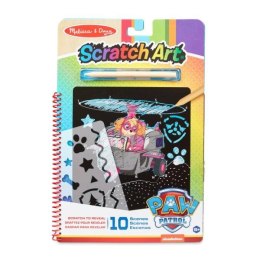 MELISSA Kolorowanka zdrapywanka Scratch Art - Skye PAW PATROL Psi Patrol 33260