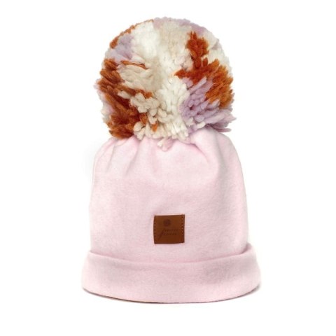 Pom Pom - czapka zimowa ALPACA BOHO Pink M