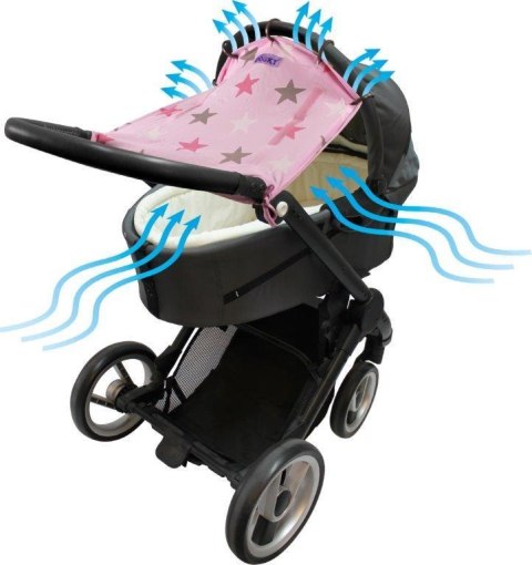 Uniwersalna osłonka do wózka i fotelika Baby Pink