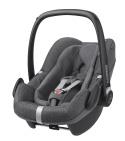 PEBBLE+ PLUS MAXI-COSI I-Size do 75cm FOTELIK SAMOCHODOWY 0-13kg - Sparkling Grey