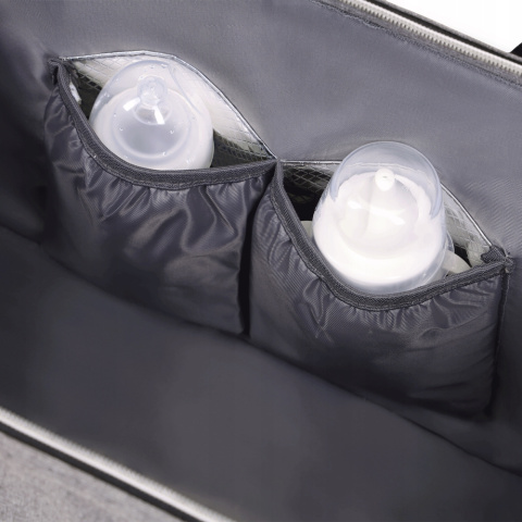 IDA Lionelo Duża uniwersalna torba do wózka - Grey Concrete