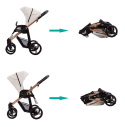 NICO ESTILO PRO Bebetto wózek spacerowy koła Flexy Wheels - Estilo Pro 01 Miedziany