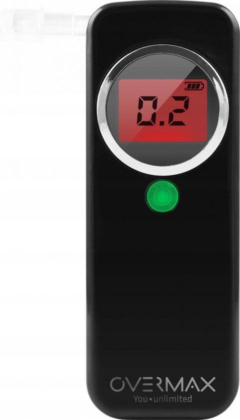 OVERMAX AD-02 Profesjonalny alkomat półprzewodnikowy