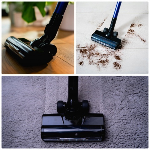 ZEGMA ZONDER KLAAR Odkurzacz pionowy bezprzewodowy 3w1 400W