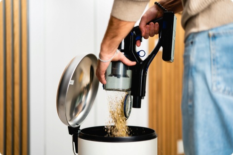 ZEGMA ZONDER KLAAR Odkurzacz pionowy bezprzewodowy 3w1 400W