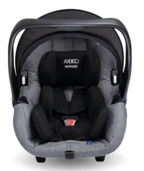 Axkid Modukid Infant + Baza isofix , fotelik samochodowy 0-13kg od 40 do 75cm - Black