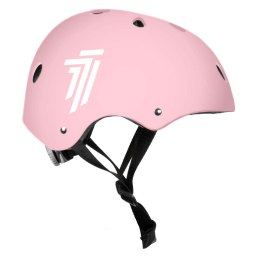 KASK SPORTOWY 7-BRAND PINK MARSHMALLOW