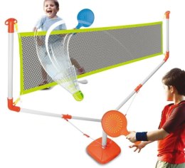 Zestaw do gry w badmintona siatka rakietki lotki