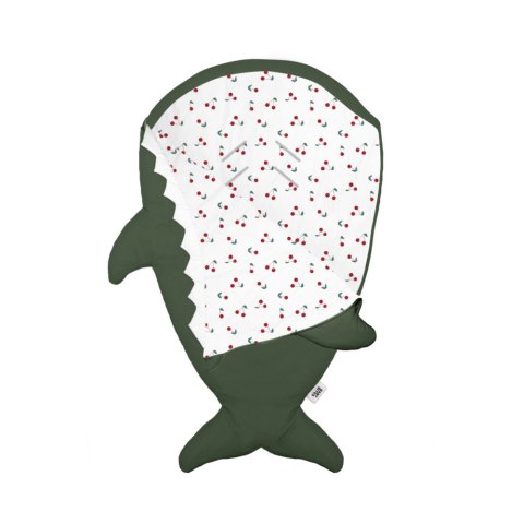 Baby Bites Śpiworek Shark (1-18 m) Cherries Khaki