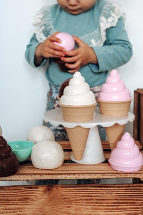 THORBJORN Zestaw deserowy z lodami i kolorowanką