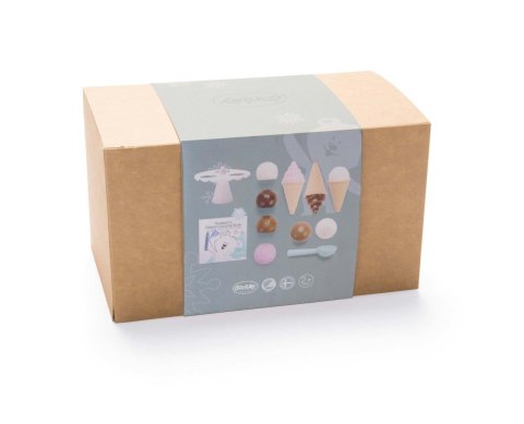 THORBJORN Zestaw do lodów z kolorowanką