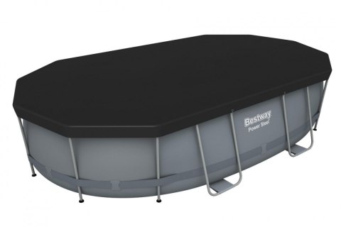 Basen Stelażowy 16 x 10 FT / 488 x 305 x 107 cm Power Steel BESTWAY