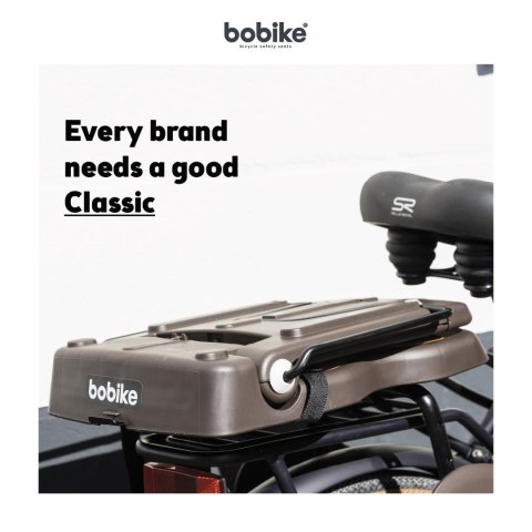 Fotelik row. Bobike Junior PLUS coffee brown