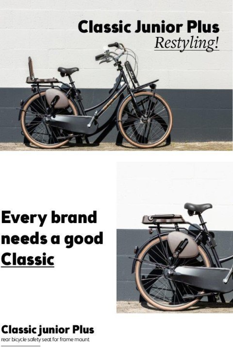 Fotelik row. Bobike Junior PLUS coffee brown