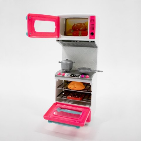 KUCHANKA DLA LALKI 30 CM. + AKCESORIA