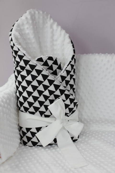 COMISIE - Rożek Becik 3w1 niemowlęcy 75x75 Minky