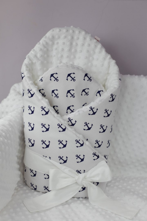 COMISIE - Rożek Becik 3w1 niemowlęcy 75x75 Minky