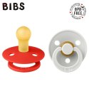 BIBS COLOUR 2-PACK CANDY APPLE & HAZE S Smoczek Uspokajający kauczuk Hevea