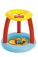 Bestway 93541 Fisher Price Basenik z daszkiem i piłkami Animal Friends