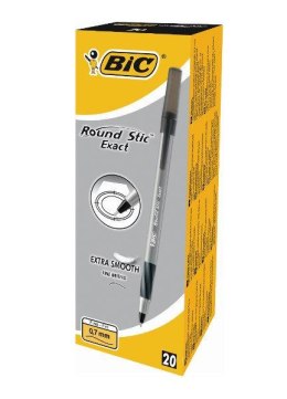 Długopis BiC Round Stick Exact czarny p20. BIC (cena za 1szt)