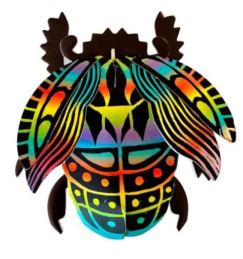 Box Candiy, zestaw kreatywny 3D zdrapka Robaczki