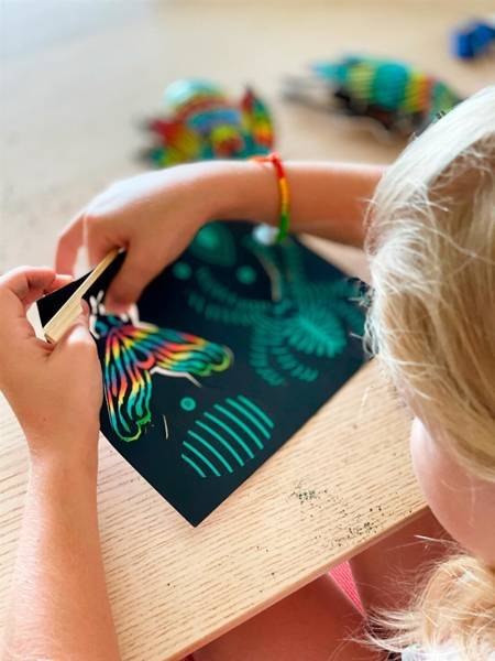 Box Candiy, zestaw kreatywny 3D zdrapka Robaczki