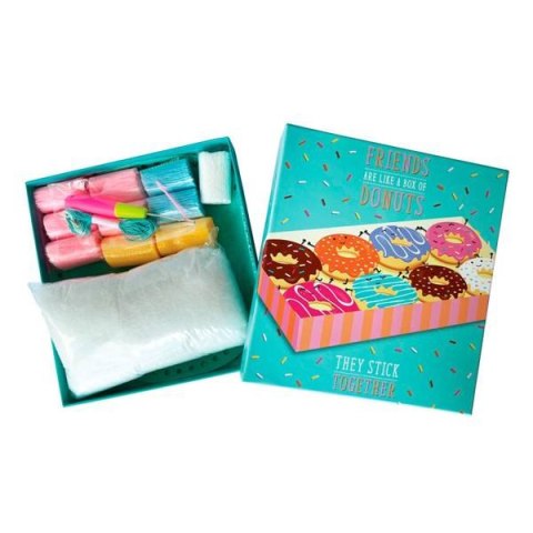 Box Candiy, zestaw kreatywny Uszyj poduszkę Pączek USZKODZONE OPAKOWANIE RABAT 5%