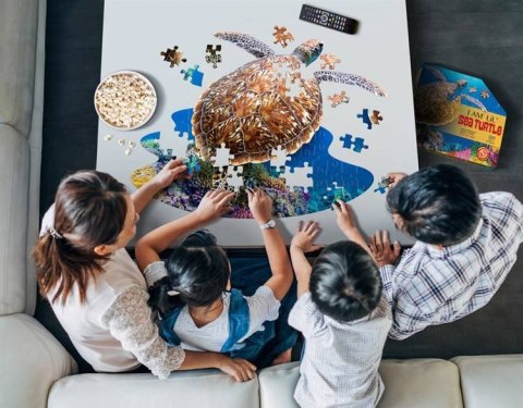 MADD CAPP, Puzzle konturowe I AM LIL' - Żółw 100 elem.