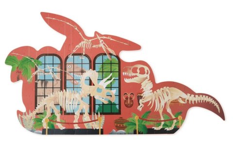 Scratch, Dwustronne Puzzle XL (100 elem) Dinozaury i szkielety