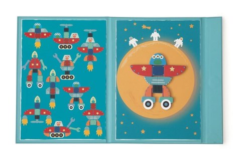 Scratch, magnetyczna układanka - kształty i kolory Kosmos