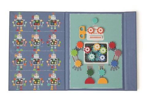 Scratch, magnetyczna układanka - kształty i kolory Roboty