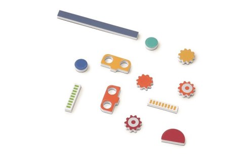 Scratch, magnetyczna układanka - kształty i kolory Roboty