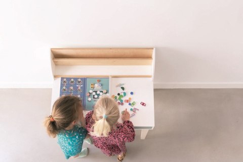 Scratch, magnetyczna układanka - kształty i kolory Roboty