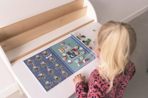 Scratch, magnetyczna układanka - kształty i kolory Roboty