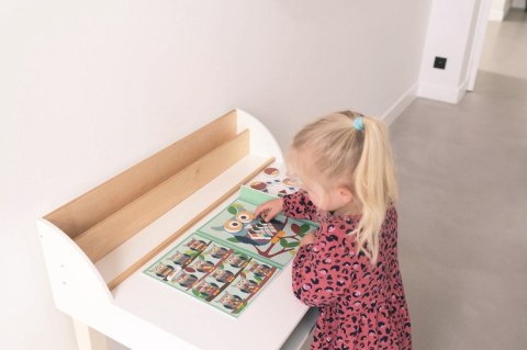 Scratch, magnetyczna układanka - kształty i kolory Sowa