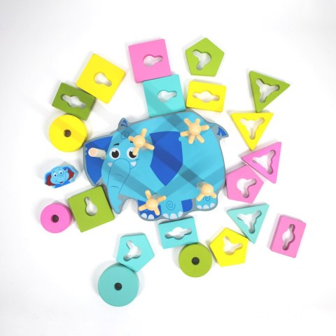 UKŁADANKA DREWNIANA