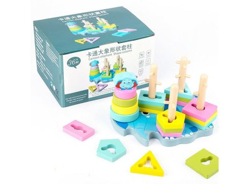 UKŁADANKA DREWNIANA