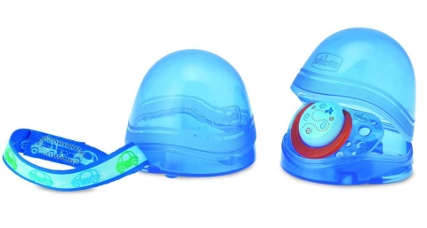 Chicco Podwójne Etui Do Smoczka - różowe