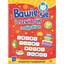 Książka Bawię się i rozwiązuję z zajączkiem. 5+