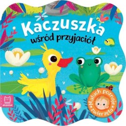 Książka Kaczuszka wśród przyjaciół. Maluch poznaje zwierzęta