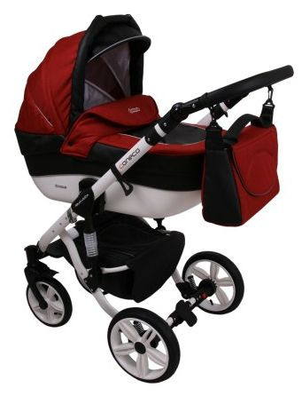 PRIMAVERA 2w1 Coneco wózek wielofunkcyjny - czerwona