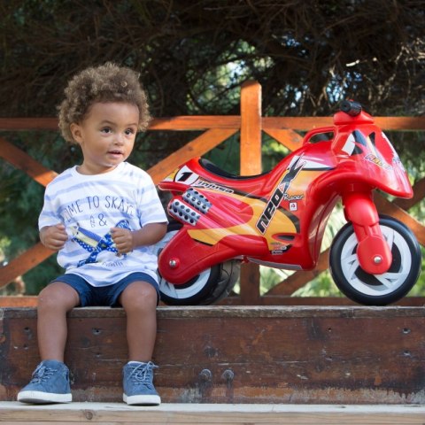 INJUSA Jeździk Motor Biegowy Neox Racer Czerwony