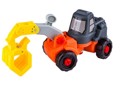 KOPARKA, SPYCH, WALEC do rozkręcania i skręcania, 3w1, Wkrętarka